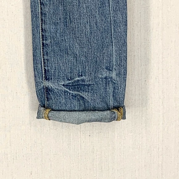 Pilcro~Anthropolgie~NWT~Womens Slim Boyfriend Medium Wash Distressed Jeans~Sz 26 - Picture 6 of 15